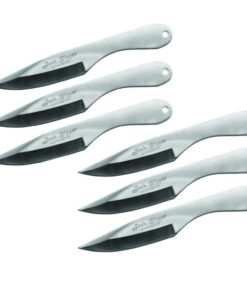 6pc 5.5" Outdoor Survival Throwing Knife Set Ripper Ninja Kunai