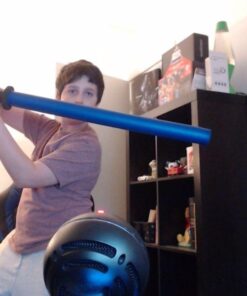 Blue Fushion 35" Set of 2 Blue Foam Bokken Swords w/Black Plastic Handle 9 51fwSA2Eg8L