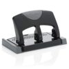 Swingline 3 Hole Punch, Desktop Hole Puncher 3 Ring, 45 Sheet Punch Capacity, Low Force, SmartTouch, Black/Gray (74136) 41 51fziiyigJL