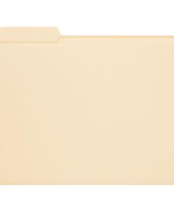 Smead File Folder, Reinforced 1/3-Cut Tab, Left Position, Letter Size, Manila, 100 per Box (10335) 1/3 Cut, Left Position 11 51g4OK61wS