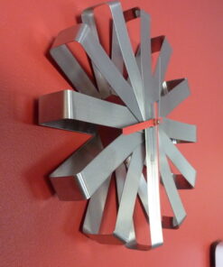 Umbra Ribbon Wall Clock Stainless-steel 43 51g6fLlEaRL