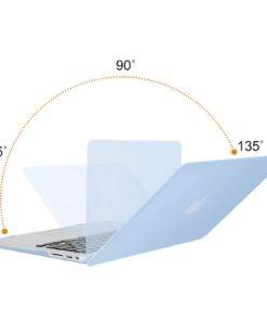 MOSISO Compatible with MacBook Air 13 inch Case (Models: A1369 & A1466, Older Version 2010-2017 Release), Protective Plastic Hard Shell Case & Keyboard Cover & Screen Protector, Airy Blue 37 51g8DWARQTL