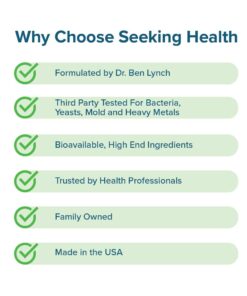 Seeking Health HomocysteX Plus, Active B Complex Vitamin Supplement to Support Homocysteine Level and Methylation, Vitamin B12, Folate (as L-methylfolate), MTHFR Gene Support, Vegetarian (60 capsules) 16 51gA7HJkDRL