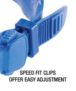 Speedo Unisex-child Adventure Swim Dive Series Mask One Size Pink Frost M 12 51gBGGVqi9L