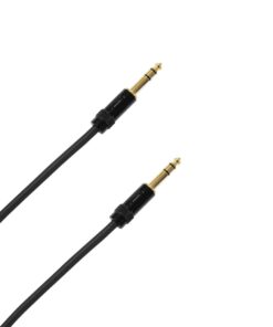 Alternative view of Audio 2000s E08106P2 1/4" TRS to 1/4" TRS 6 Ft Audio Cable (2 Pack)