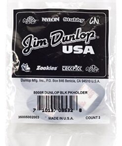 Alternative view of Jim Dunlop Pick Holder, Black, 3/Bag 3 Pack