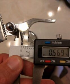 Perfecto Deluxe Chrome Razor and Brush Stand - The Best Safety Razor Stand. This Will Prolong The Life of Your Shaving Brush, metal 36 51gJW0yh7dL