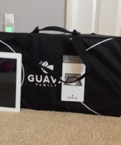 Guava Lotus Travel Crib with Lightweight Backpack Design | Certified Baby Safe Portable Crib | Folding Play Yard with Comfy Mattress for Babies & Toddlers | Compact Baby Travel Bed 38 51gNEx0sfvL