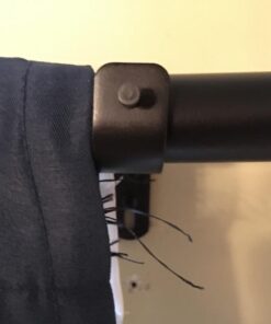 Eclipse Fresno Modern Blackout Thermal Rod Pocket Window Curtain for Bedroom (1 Panel), 52" x 84", Dark Blue 52 in x 84 in 26 51gSpPNMv0L