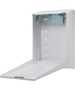 C-Fold/Multi-Fold Paper Towel Dispenser by GP PRO (Georgia-Pacific); White Metal; 56601; 11.750" W x 4.438" D x 15.500" H 13 51gZsF4aC3L