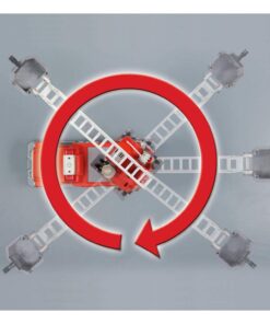 PLAYMOBIL Rescue Ladder Unit Rescue Ladder Unit (New) 9 51gZui UOWL