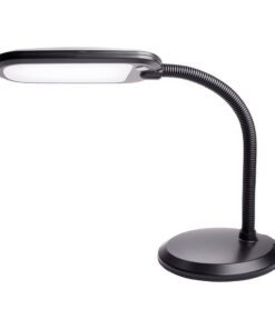 Newhouse Lighting NHDK WH Eos Reading & Craft Table LED Desk Lamp, Dimmable &Light Color Adjustable, Gooseneck Task Light, Black (NHDK-EO-BK) New Model 9 51gacfr 5bL