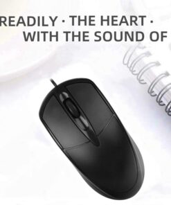 TEKEFT 3-Button Wired USB Computer Mouse, Black 10 51gcbH5NenL