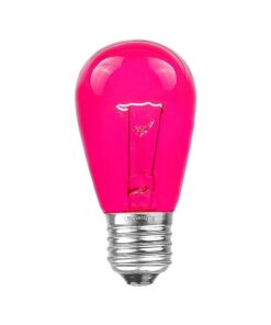 Novelty Lights 25 Pack S14 Outdoor Patio Edison Replacement Bulbs, E26 Medium Base, Multi, 11 Watt 25 Count (Pack of 1) 30 51ge0fNh9iL