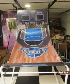Triumph Sports Big Shot II Double Shootout Basketball Game - LED Scorer - 8 Game Modes - 4 Basketballs , 80.5”L X 47.5”W X 81”H 47 51ghILdOXiL