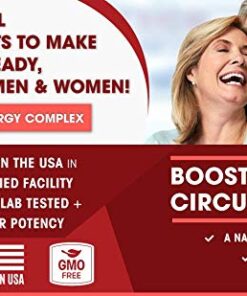 Alternative view of Horny Goat Weed Extract with Maca, Tribulus, L-Arginine, Ginseng - Enhance Energy & Performance for Men & Women - Boost Libido, Stamina & Sexual Health - 1000 mg Epimedium with Icariins Supplement