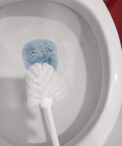 Rubbermaid Commercial 15 Inch Toilet Brush, Toilet Bowl-Cleaner for Bathroom, Scrub Brush for Toilet 1 Count (Pack of 1) Single 25 51grIhIdtL
