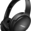 Bose QuietComfort 45 Wireless Bluetooth Noise Cancelling Headphones, Over-Ear Headphones with Microphone, Personalized Noise Cancellation and Sound, Triple Black 18 51guNb9R 9L