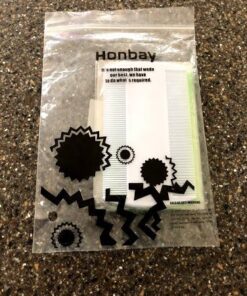 Honbay 4 Packs Combs Double sided Pet Combs, Cat Dog Pet Grooming Fine Tooth Hair Combs 22 51h 0YHOopL