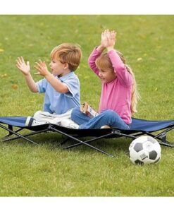 Regalo My Cot Portable Toddler Bed, Includes Fitted Sheet, Royal Blue , 48x24x9 Inch (Pack of 1) 31 51h17cU3xcL