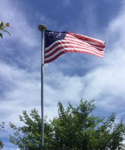 Made in USA Flags Co. - 13-Star Betsy Ross Flag Made in USA- All Weather American Flag with Fade-Resistant SolarMax Nylon, Embroidered Stars & Sewn Stripes - Premium Quality, Durable 3x5 ft Flag 31 51h3W5xZuXL