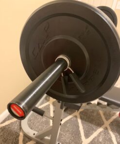 CAP Barbell Olympic 2-Inch Spring Clip Collars, Pair, Olympic Chrome 18 51h4Elf5IL