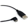 StarTech.com 3 ft / 91cm Micro USB Cable - A to Right Angle Micro B - USB Type A - 90 Degree Micro-USB Type B (M) - Black (UUSBHAUB3RA) 3 ft / 1m 131 51h4Wg3oszL