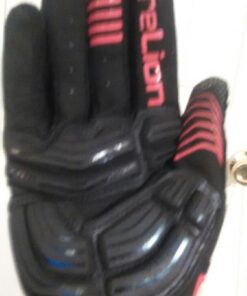 FIRELION Bike Gloves for Men/Women Cycling,Cycling Gloves for Outdoor MTB DH Road Racing,Full Finger Half Finger Padded Bicycle Protective Gloves,Non-Slip Shock-Absorbing Touchscreen Riding Gloves Large Full Red 54 51h8nUL14iL