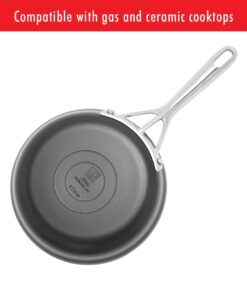 ZWILLING Motion Nonstick Hard-Anodized 10-Piece Cookware Set in Grey, Dutch Oven, Fry pan, Saucepan 15 51hEI4aKnNL