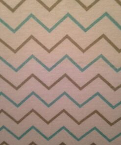 Ziggy Baby Crib Sheet Fitted Jersey Cotton (Chevron Cross Blue/Grey) Chevron Cross Blue/Grey 27 51hGIlsHluL