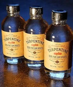 100% Natural Pure Gum Spirits of Turpentine 4 Ounce Bottle 16 51hGsNrrwNL