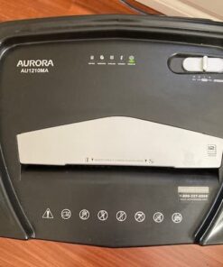 Aurora AU1210MA Professional Grade High Security 12-Sheet Micro-Cut Paper/CD and Credit Card/ 60 Minutes Continuous Run Time Shredder 36 51hLXkIfh2L