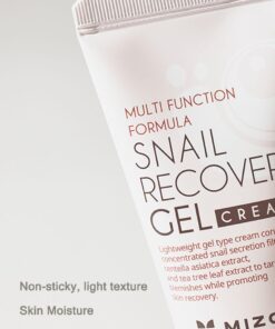 MIZON Snail Line Gift Set, Skincare Set, Set of Two Snail Recovery Gel Cream, Wrinkle Care, Skin Elasticity, Moisture, Fragrance-Free, Paraben-Free (45ml 1.52 fl.oz -Pack of 2) 2 Count (Pack of 1) 28 51hOqxnckXL