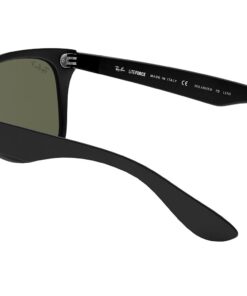 Ray-Ban Rb4195 Wayfarer Liteforce Square Sunglasses Matte Black/Polarized Green 52 Millimeters 19 51hVucNN65L