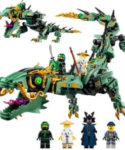 Alternative view of LEGO NINJAGO Movie Green Ninja Mech Dragon 70612 Ninja Toy with Dragon Figurine Building Kit (544 Pieces) (Discontinued by Manufacturer)