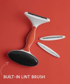 GLEENER Battery-Free Fabric Shaver & Lint Brush | Ultimate Fuzz Remover Sweater Comb | Lint Remover and Depiller for Clothing & Furniture (Burnt Orange) Burnt Orange 28 51hb2Z6BACL