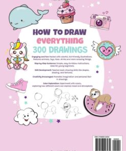 Alternative view of How To Draw Everything: 300 Drawings of Cute Stuff, Animals, Food, Gifts, and other Amazing Things | Book For Kids