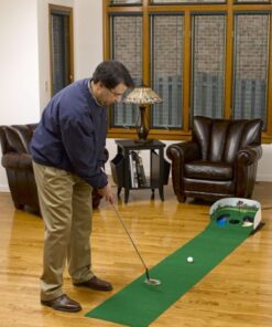 Alternative view of Club Champ Super Sized Putt N' Hazard Electric Putting Mat