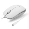 Macally USB Wired Mouse for Mac and Windows - Simple 3 Button Corded Computer Mouse Wired, Scroll Wheel Layout with Long Wire Cord - Plug and Play USB Mouse Wired for Laptop, PC Desktop, Notebook 66 51hgiUlrWTS