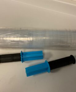 Stretch Film, PANDRI 4 Rolls Stretch Wrap with Handles Industrial Strength, Clear Shrink Wrap, Plastic Wrap for Moving Pallet Wrap, 15" x 1200 Ft Per Roll, 60 Ga, 2 Handles 22 51hhSkBvFzL