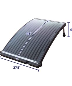 GAME 4721-BB SolarPRO Curve Solar Pool Heater, Made for Intex & Bestway Above-Ground and Inground Pools, Includes Intex Adapters, 2 Hoses & Clamps 26 51hi3q1N4iL 3