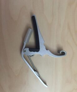 Kyser Quick-Change Guitar Capo for 6-string acoustic guitars, Silver, KG6SA 15 51hiftYfYcL