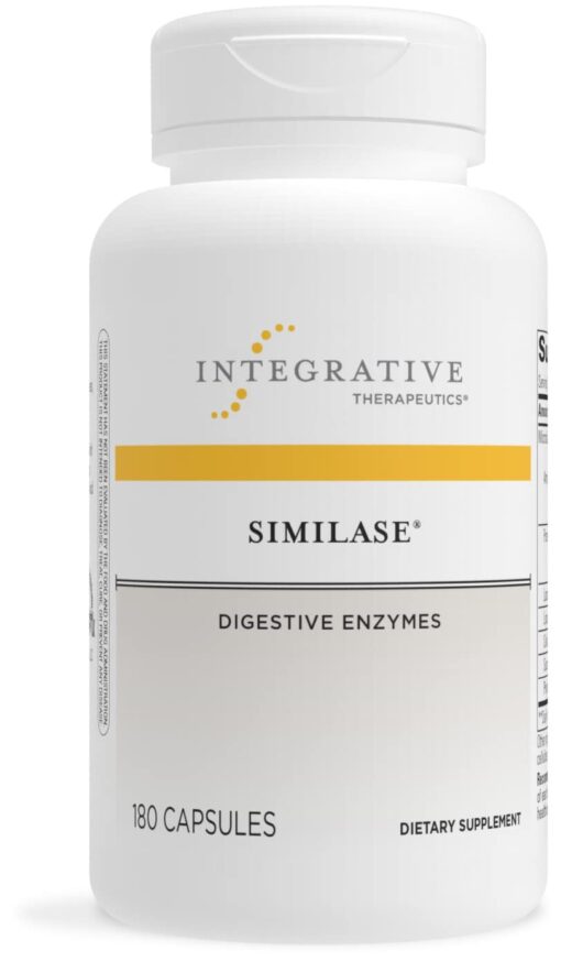 Integrative Therapeutics - Similase - Physician Developed Digestive Enzymes for Women and Men - Vegan - 180 Vegetable Capsules 180 Count (Pack of 1)