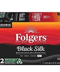 Folgers Black Silk Dark Roast Coffee, 72 Keurig K-Cup Pods 22 51hm0lxRQCL
