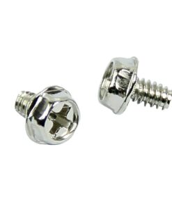 Alternative view of Maxmoral 200pcs Toothed Hex 6/32 Screw 6-32 Computer PC Case Hard Drive Motherboard Mounting Screws. 200