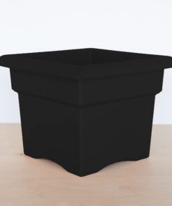 Bloem Veranda Deck Box Planter Square: 18" - Black 18" 25 51hrB7awsGL