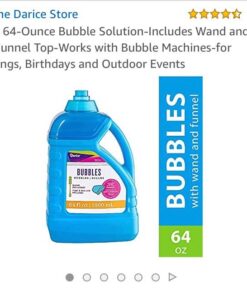 Dinosaur Bubble Gun Light Up Bubbles Shooter, Battery Operated Bubble Maker Toy for Toddlers & Kids, Sound-Free (Extra Refill Bottle and Batteries Included) Green Dinosaur 30 51hrojJ67BL