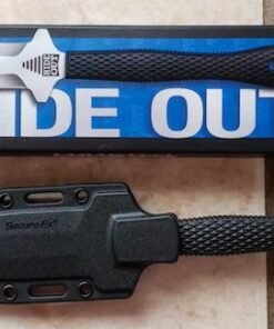 Cold Steel 49NDEZ Hide Out Blade Knife, Black/Silver 23 51hzOHN00SL