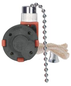 Satco 3 Speed Ceiling Fan Switch Nickel - 801983 (1)