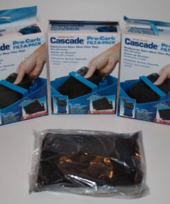 Penn-Plax Cascade Pro-C Aquarium Canister Filter Media Bags – 8 Oz – 2-Pack 8 51i4lksy3OL